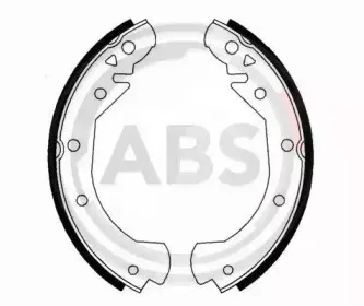 40564 A.B.S. Комплект тормозных колодок