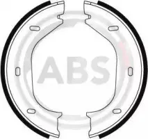 8020 A.B.S. Комплект тормозных колодок, стояночная тормозная система