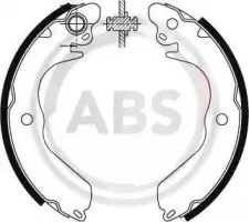 8922 A.B.S. Комплект тормозных колодок