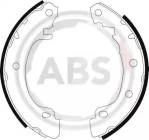 8988 A.B.S. Комплект тормозных колодок