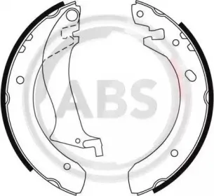 9055 A.B.S. Комплект тормозных колодок