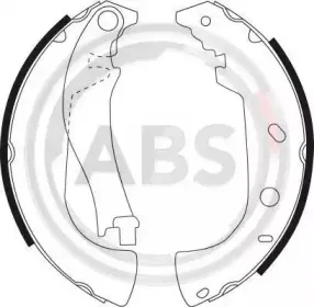 9057 A.B.S. Комплект тормозных колодок