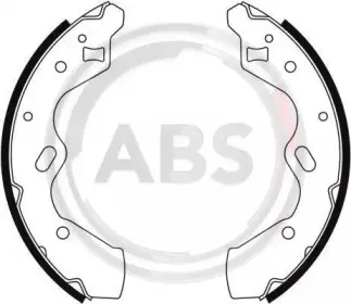 9067 A.B.S. Комплект тормозных колодок