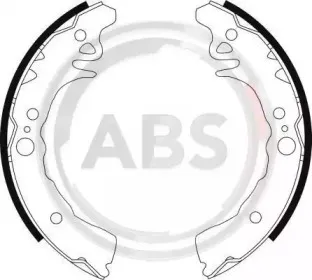 9120 A.B.S. Комплект тормозных колодок