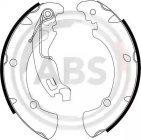 9154 A.B.S. Комплект тормозных колодок