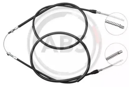 K12445 A.B.S. Трос, стояночная тормозная система