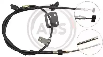 K12637 A.B.S. Трос, стояночная тормозная система