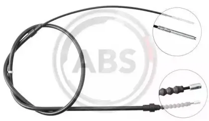 K12716 A.B.S. Трос, стояночная тормозная система