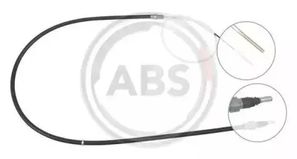 K12846 A.B.S. Трос, стояночная тормозная система