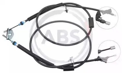 K13475 A.B.S. Трос, стояночная тормозная система
