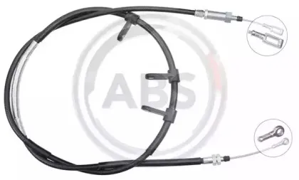 K13984 A.B.S. Трос, стояночная тормозная система