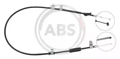 K15687 A.B.S. Трос, стояночная тормозная система