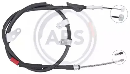 K15838 A.B.S. Трос, стояночная тормозная система