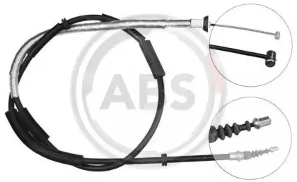 K17108 A.B.S. Трос, стояночная тормозная система
