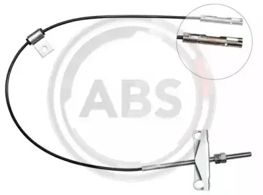 K17254 A.B.S. Трос, стояночная тормозная система