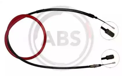 K17358 A.B.S. Трос, стояночная тормозная система