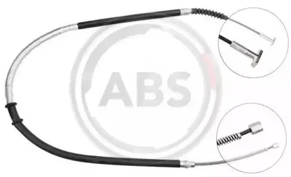 K17437 A.B.S. Трос, стояночная тормозная система
