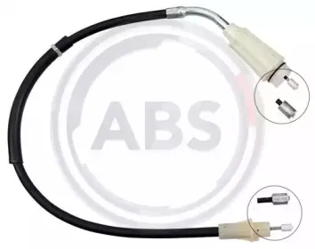 K17600 A.B.S. Трос, стояночная тормозная система