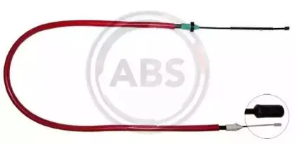 K19298 A.B.S. Трос, стояночная тормозная система