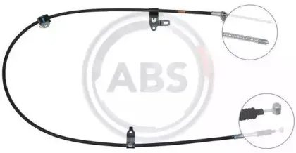 K19317 A.B.S. Трос, стояночная тормозная система