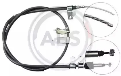 K19318 A.B.S. Трос, стояночная тормозная система