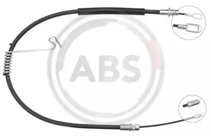K19854 A.B.S. Трос, стояночная тормозная система