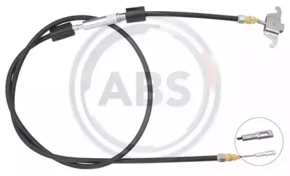 K19863 A.B.S. Трос, стояночная тормозная система
