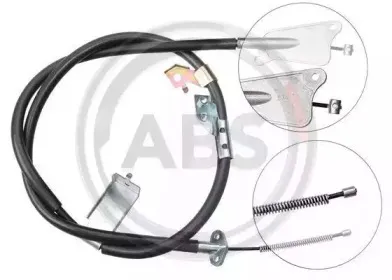 K19877 A.B.S. Трос, стояночная тормозная система