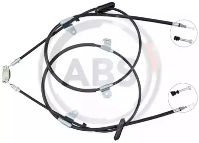 K19896 A.B.S. Трос, стояночная тормозная система