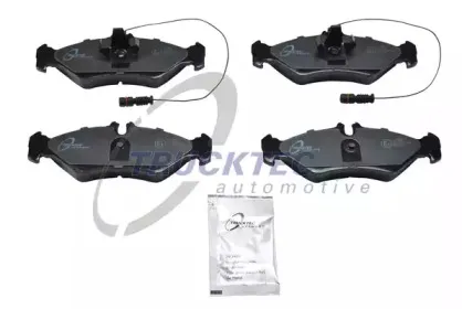 02.35.084 TRUCKTEC AUTOMOTIVE Комплект тормозных колодок, дисковый тормоз