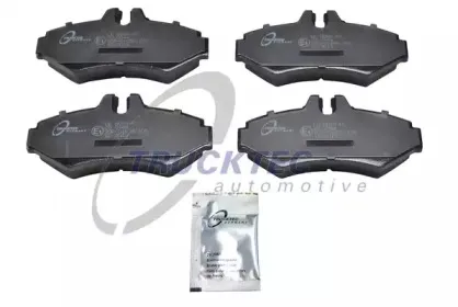 02.35.086 TRUCKTEC AUTOMOTIVE Комплект тормозных колодок, дисковый тормоз