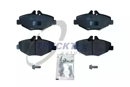 02.35.114 TRUCKTEC AUTOMOTIVE Комплект тормозных колодок, дисковый тормоз