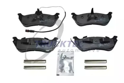 02.35.141 TRUCKTEC AUTOMOTIVE Комплект тормозных колодок, дисковый тормоз