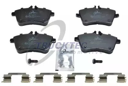 02.35.149 TRUCKTEC AUTOMOTIVE Комплект тормозных колодок, дисковый тормоз