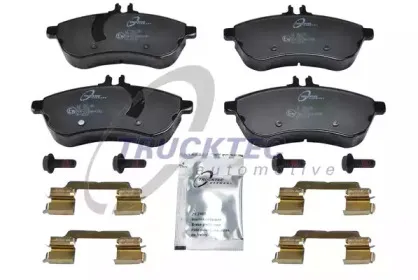 02.35.232 TRUCKTEC AUTOMOTIVE Комплект тормозных колодок, дисковый тормоз