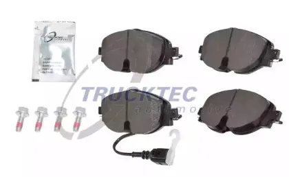 07.35.257 TRUCKTEC AUTOMOTIVE Комплект тормозных колодок, дисковый тормоз