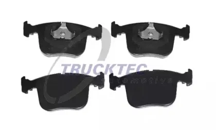 08.35.044 TRUCKTEC AUTOMOTIVE Комплект тормозных колодок, дисковый тормоз