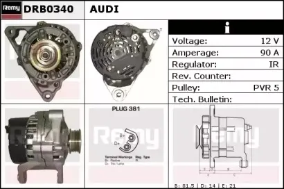 DRB0340 REMY Генератор