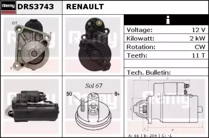 DRS3743 REMY