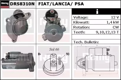 DRS8310N REMY Стартер
