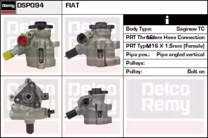 DSP094 REMY Гидравлический насос, рулевое управление
