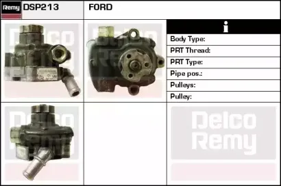 DSP213 REMY Гидравлический насос, рулевое управление