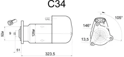 19024010 REMY Стартер