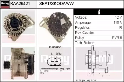 RAA26421 REMY Генератор