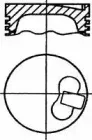 87-287107-10 NÜRAL Поршень