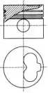 87-990105-40 NÜRAL Поршень