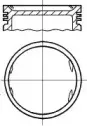 87-138406-30 NÜRAL Поршень