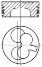 87-307607-20 NÜRAL Поршень