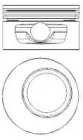 87-307207-00 NÜRAL Поршень