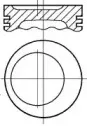 87-784107-10 NÜRAL Поршень